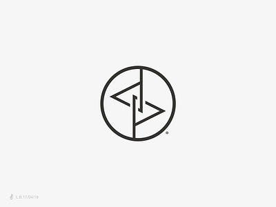 D+P brand branding dp icon identity line logo logotype lucas braga luxury mark minimal monogram symbol