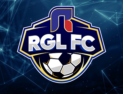 RGL FC branding graphic design logo