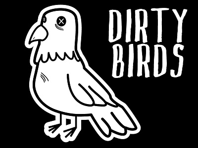 Dirty Birds birds dirty illustration