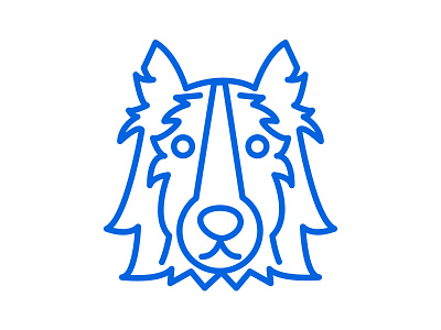 Jackson The Sheltie dog icon illustration