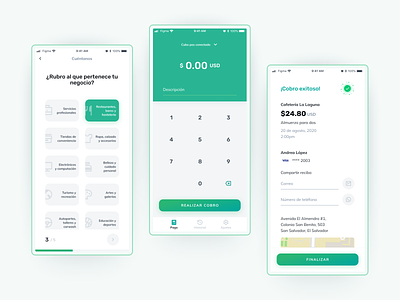 Cubo - Payment App fintech payment product design receipt ui user experience user interface ux