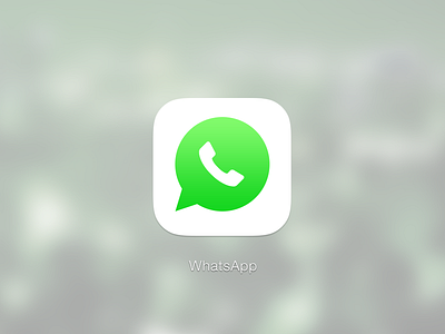 WhatsApp iOS7 bubble chat chat bubble icon ios7 iphone message redesign revamp ui whatsapp