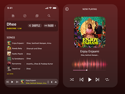 Music Player Design