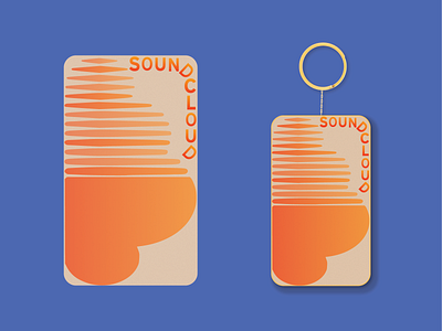 SoundCloud - Keychain adobe adobe illustrator adobedesign branding creative logo design dribbble dribbbledaily icon illustration keychain keychaindesign logo productdesign soundcloud typography vector