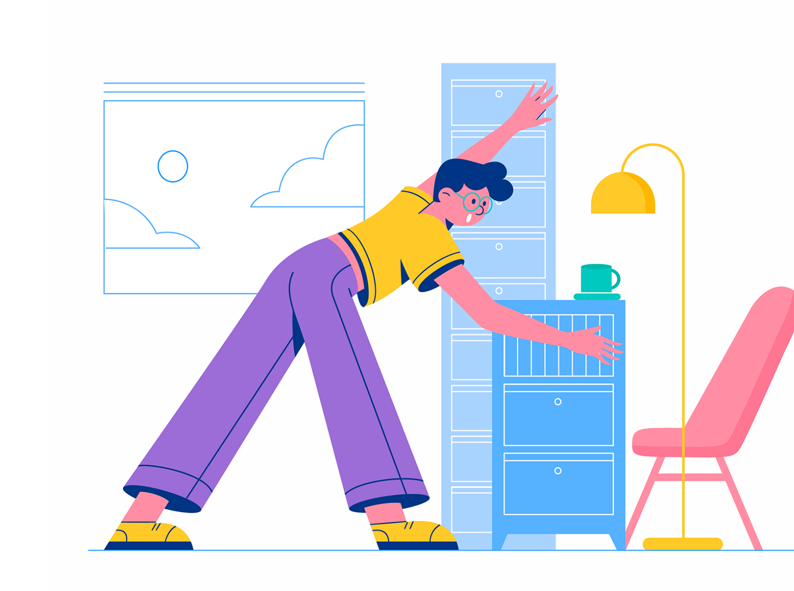 Arrange by Felic Art on Dribbble