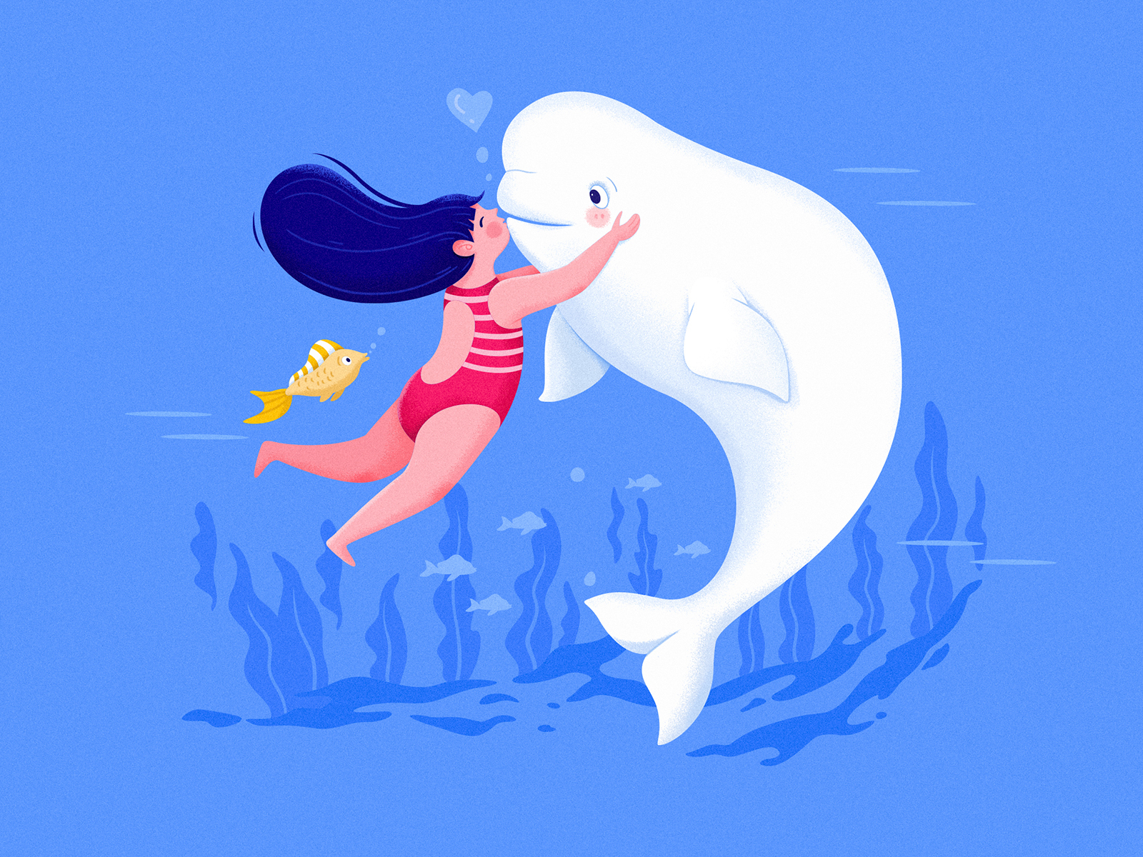 Beluga II by Felic Art on Dribbble