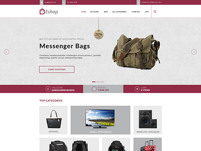 Landing page for Ecommerce site app branding design new idea ui ux web