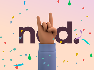 🤘️🥳️🤘️ Nod hits 20 million users! brand brand design chrome extension hero image homepage illustration landing page landing page ui logo nod