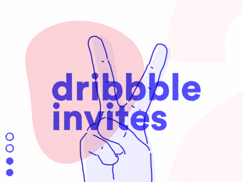 2 dribbble invites! 🎉 dribbble invite invitation invite invites