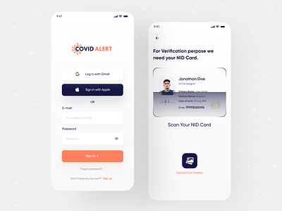 Covid Alert Mobile App