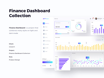 Finance Dashboard Part 1