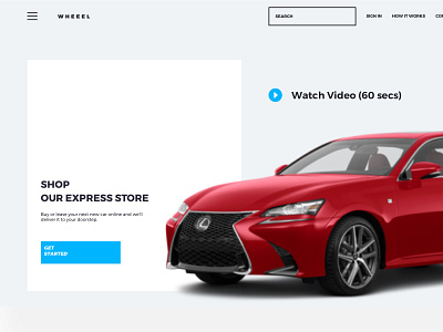 Wheelin Website - Rent Car Project