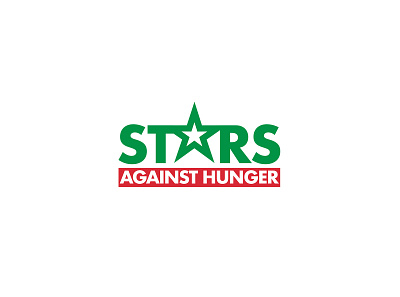 Stare Against Hunger art branding design flat illustration illustrator logo logo design typography vector website