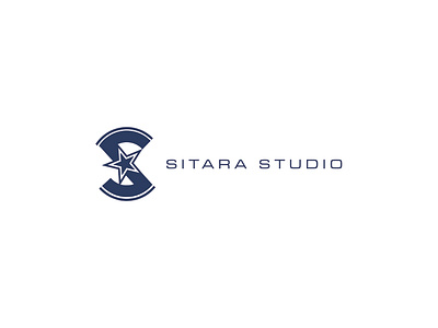 sitara studio design icon illustration logo logo design minimal typography vector