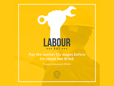 Labour day poster