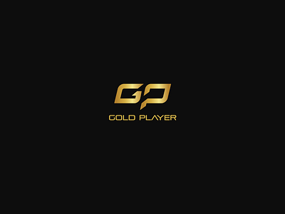 Gold Player app branding icon illustration logo logo design minimal typography ux vector web