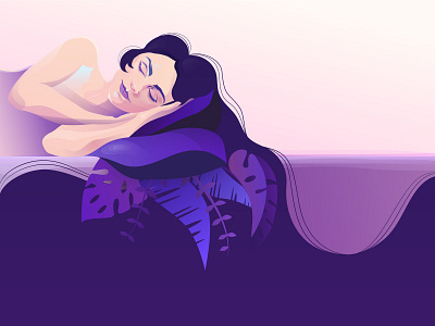 Sleeping & Dreaming Illustration