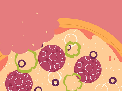 Pizza Time food animation motion graphics pizza animation pizza recipe