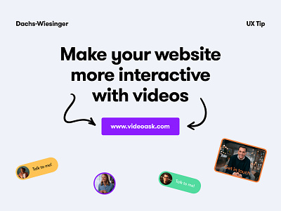 UX Tip - Make your website interactive