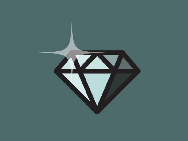 Diamond are forever illustrator icondesign icon vectorlogo vector logo