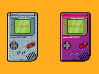 GameBoy new skin #1 illustration illustrator vectoraldesign vectorart vectorartwork vectordesign vectorillustration vectorwork