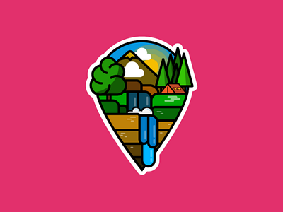 Let's go camping illustration illustrator mountain mountainview vectoraldesign vectorart vectorartwork vectordesign vectorillustration vectorwork