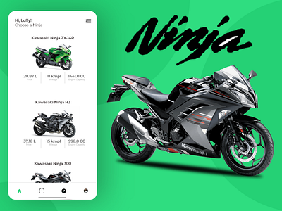 Ninja Bike Showroom