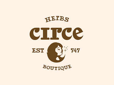 Circe Herbs Boutique Logo design handlettering lettering logo logo design type typography