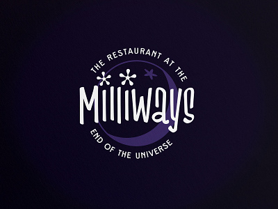 Milliways design handlettering lettering letters logo logo design logotype type typography