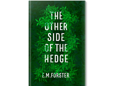 The Other Side of the Hedge by E.M.Forster book book cover illustration lettering procreate type typography