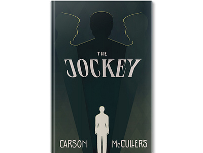 The Jockey • Carson McCullers book cover handlettering illustration lettering procreate