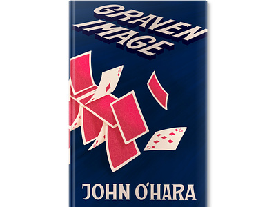 Graven Image by John O'Hara book cover handlettering lettering typography