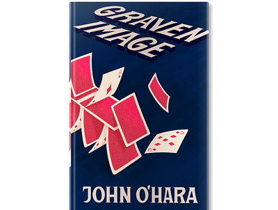 Graven Image by John O'Hara book cover handlettering lettering typography