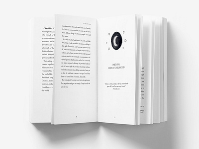 Interior design and typesetting of a memoir