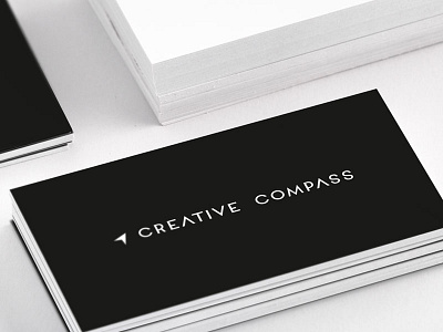 Custom Type Logo black and white business card custom type logo logo design type typography