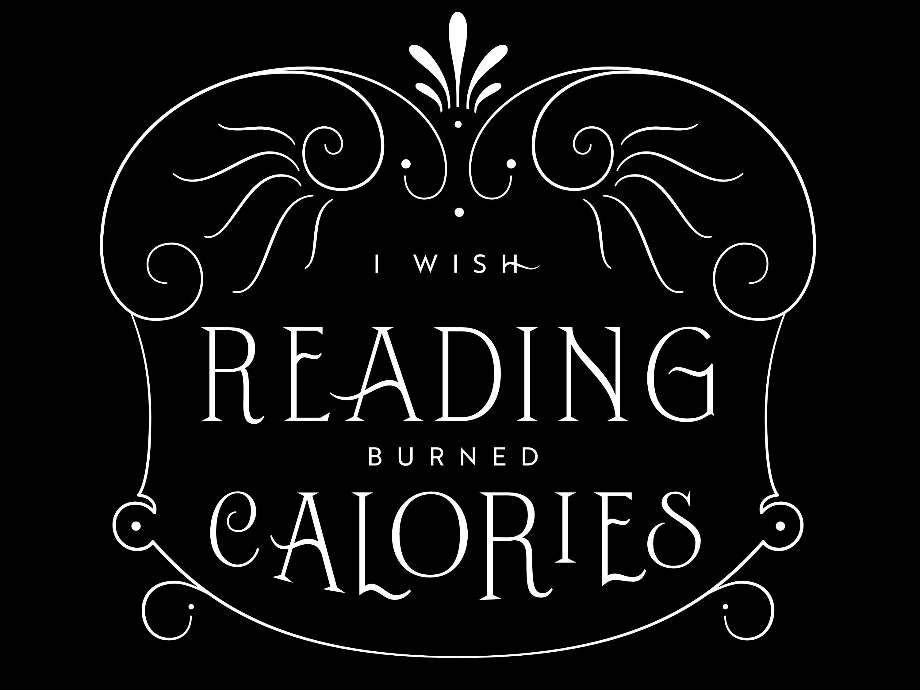 does reading burn calories