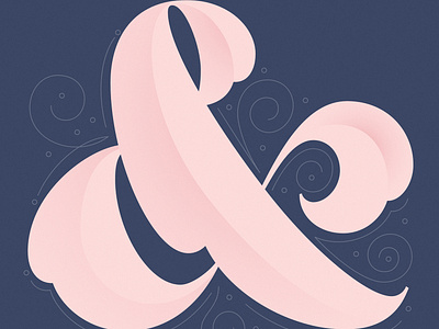 Ampersand affinitydesigner ampersand handlettering lettering letters type typography