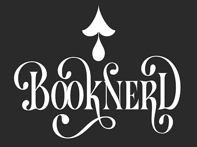 Booknerd Lettering affinity designer booknerd hand lettering handlettering illustration lettering letters type typography vector lettering vectorart