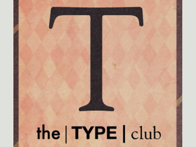 The Type Club the shawe the type club typography