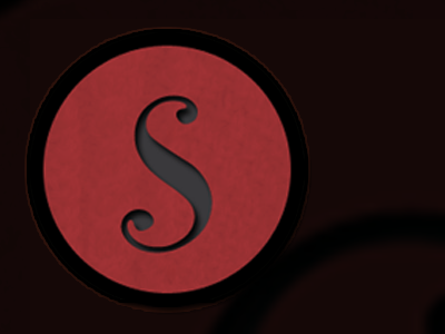 S is for shot. identity logo personal shawe
