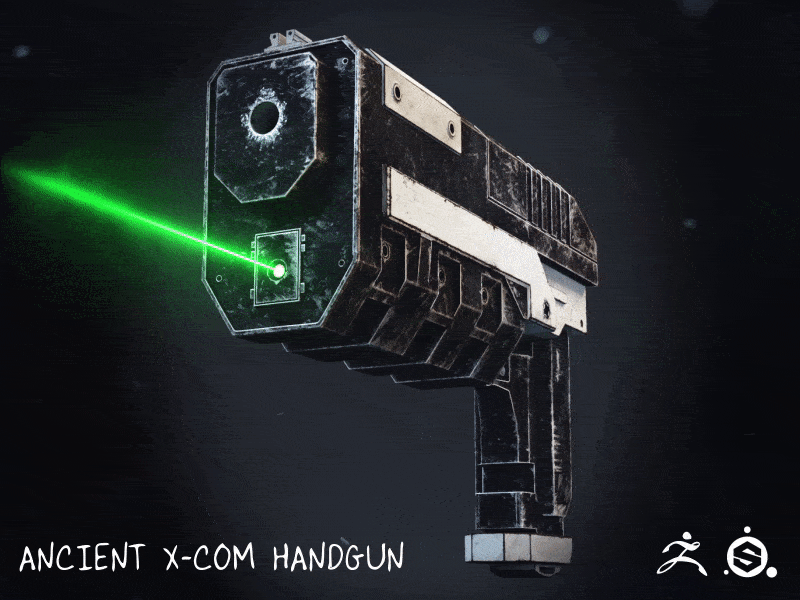 Ancient X-Com Handgun