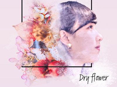 dryflower adobe adobe photoshop dryflower flower graphic graphic art graphic design graphicdesign