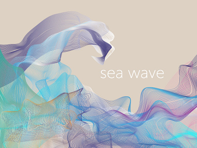 seawave adobe adobe illustrator graphic graphic art graphic design sea vector vector art wave