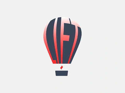 Daily logo challenge day02:Hot Air Balloon dailylogo dailylogochallenge design hotairballoon logo logodesign logos simple simple logo