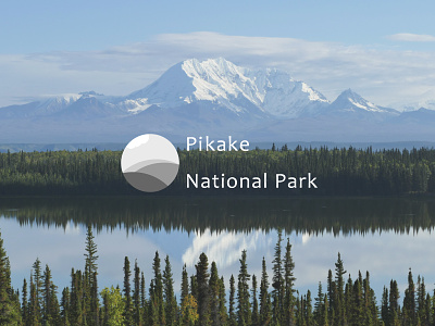 Daily logo challenge Day 20:National Park dailylogochallenge design logo logo design logodesign logodesigner logotype national park simple typogaphy
