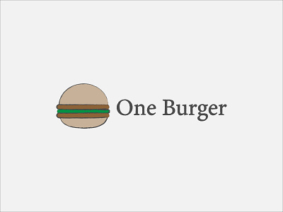 Daily logo challenge Day 33:Burger Joint branding burger logo dailylogo dailylogochallenge dailylogodesign design logo logodesign logodesigns logotype simple