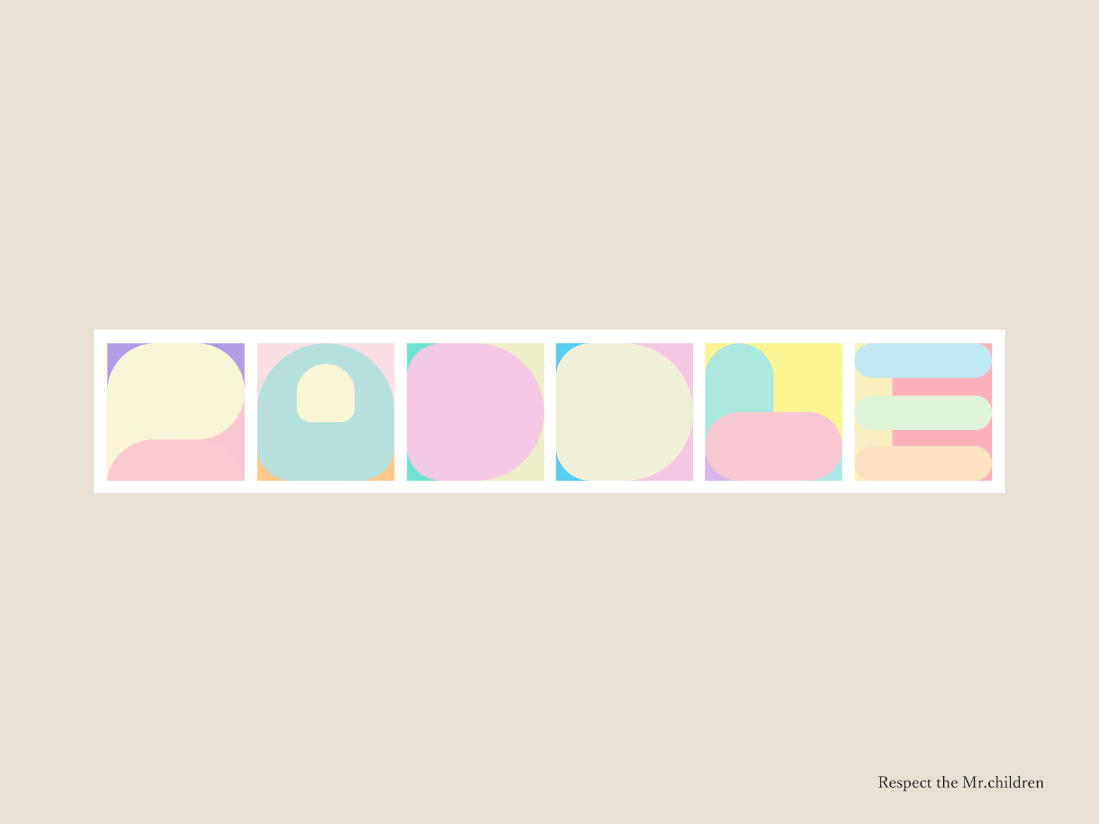 Mr Children Paddle By Mitsuru Terasaki On Dribbble