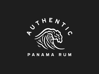 Rum Rats – Wavemark Badge arc arch badge brand branding craft design graphic icon identity logo logotype rat rum typography wave