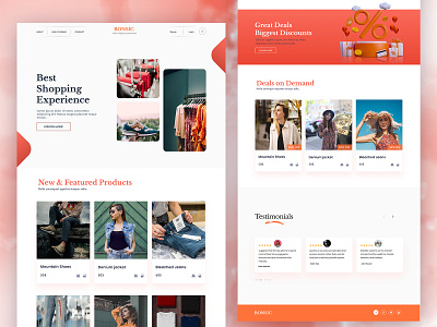 BONSIC ECOMMERCE UI DESIGN