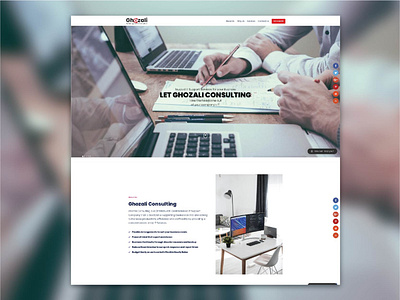 Ghozali.net design ui webdesign